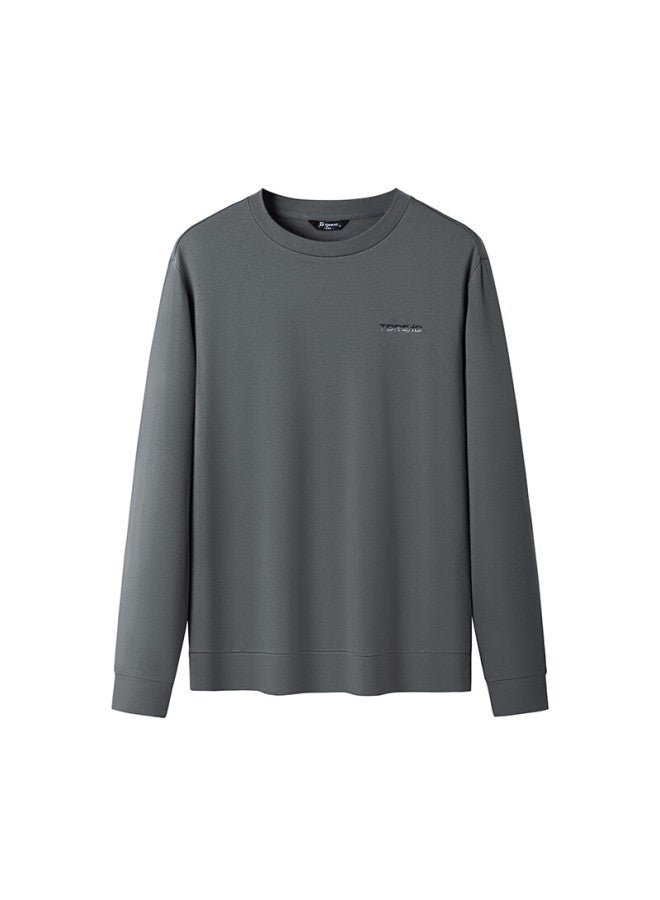 Toread Long-sleeve T-shirt, Autumn And Winter Outdoor Men's Warm Fleece Sweatshirt, Comfortable Elastic Casual Top, Tajjcm91901 - Image 2