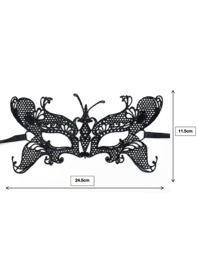 Women Masquerade Mask Lace Masquerade Party Decor No: 3027 - Image 2