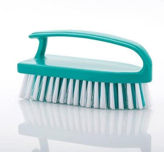 advancedestore Cloth Washing Cleaning Laundry Brush with Handle Bristles (Color May Vary) -(Pack of 1) - Image 1