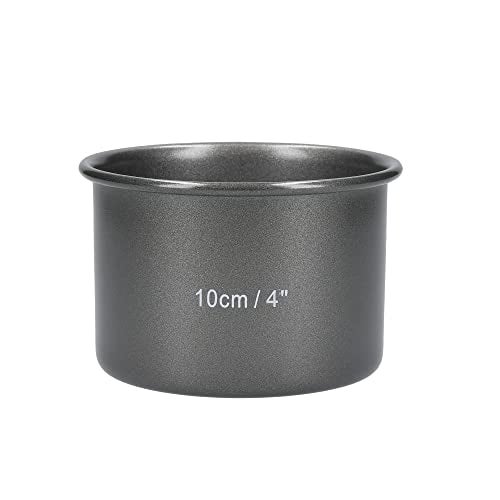 Master Class MasterClass KCMCHB30 10 cm Deep Cake Tin with PFOA Non Stick and Loose Bottom, 1 mm Carbon Steel, 4 Inch Mini Round Pan, Grey - Image 3