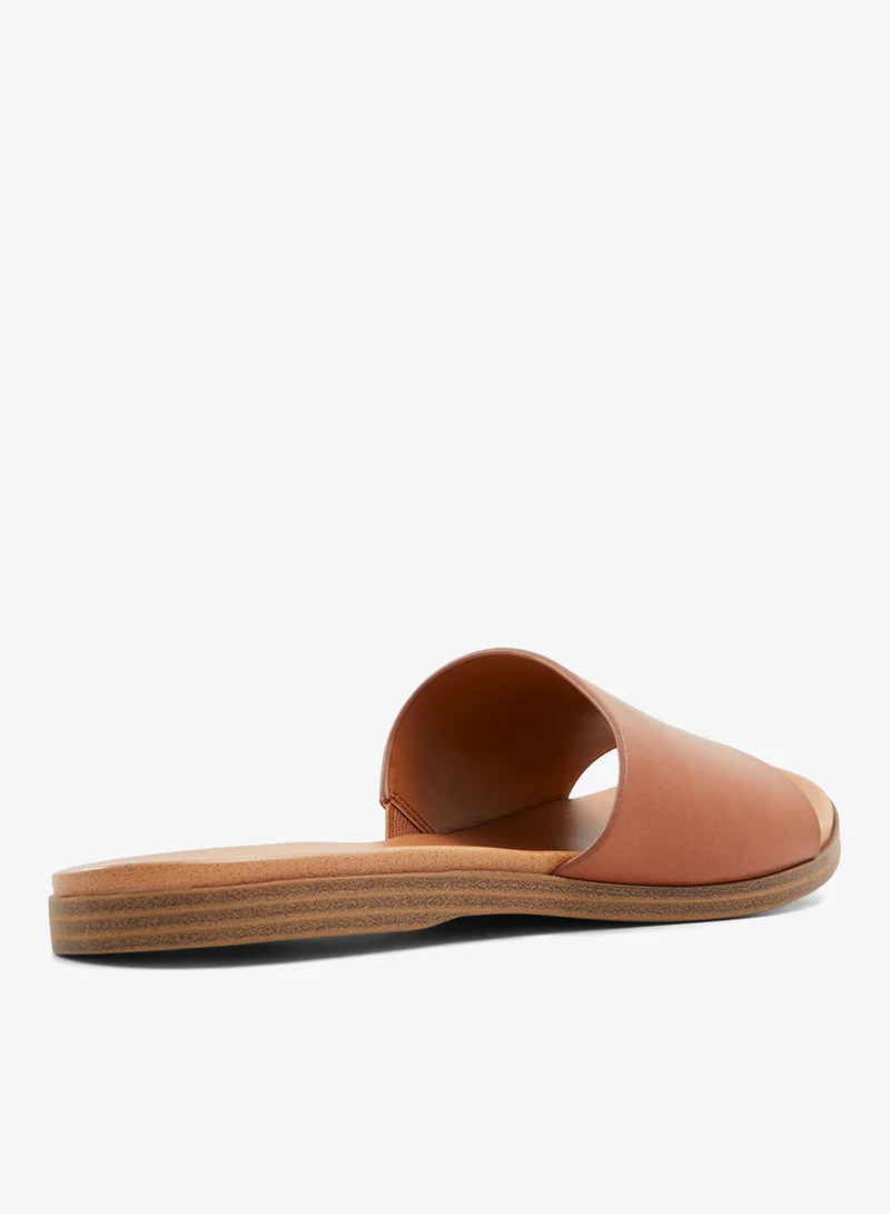 Call it Spring COGNAC Birdie Slip On Sandals for Women | Best Price UAE
