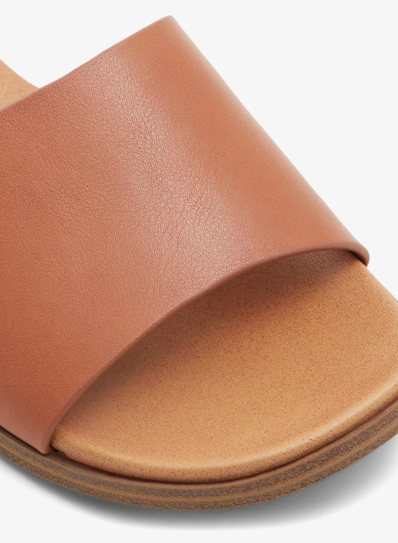 Call it Spring COGNAC Birdie Slip On Sandals for Women | Best Price UAE