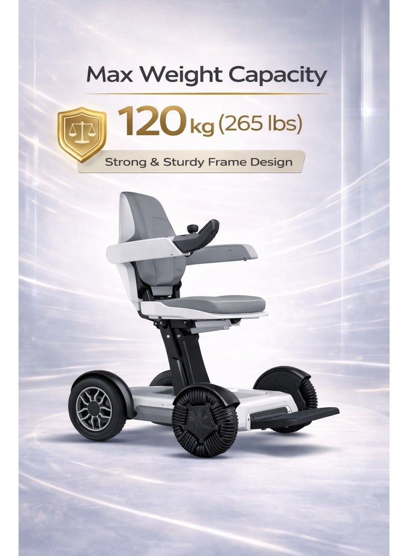 Gilani Mobility Smart Wheels All Terrain Electric Wheelchair Scooter - Image 3