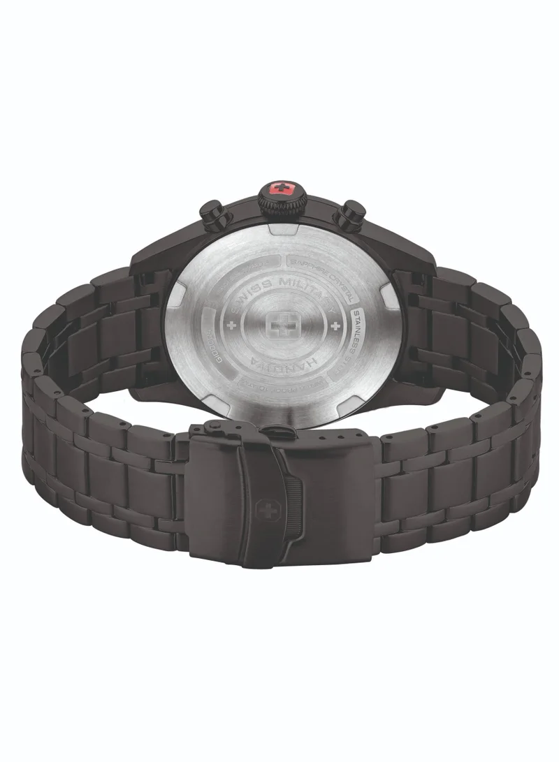 سويس ميليتري هانوا Men's Swiss Military Hanowa Men Analog Quartz Watch with Stainless Steel Strap SMWGI0000431…