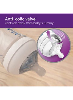 آفينت زجاجة رضاعة Ps Avent Natural Response 3.0 سعة 260 مل (عبوة من قطعتين) Scy903/02  - Image 4