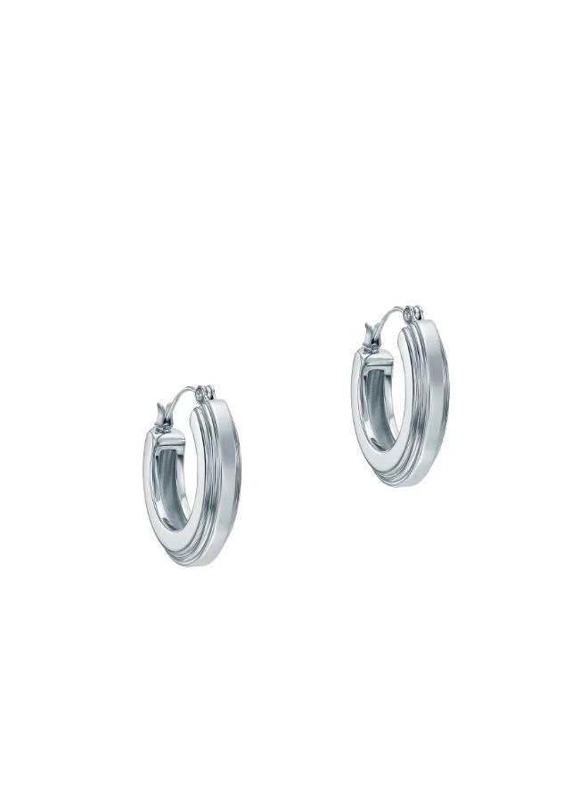 Ted Baker  Deena Deco Groove Hoop Earrings for Women | Best Price UAE