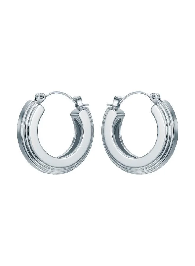 Ted Baker  Deena Deco Groove Hoop Earrings for Women | Best Price UAE