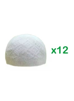 Sema 12 Pieces Mens Prayer Cap Made in Turkey  - Image 1
