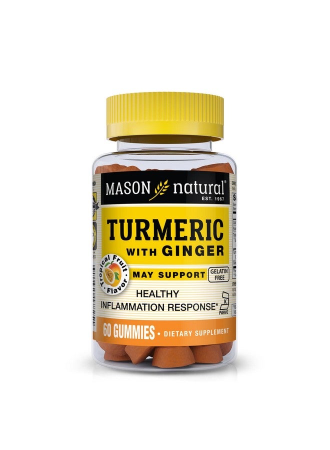 MASON NATURAL Turmeric Ginger, Gummies, 2.5 Pound - Image 1