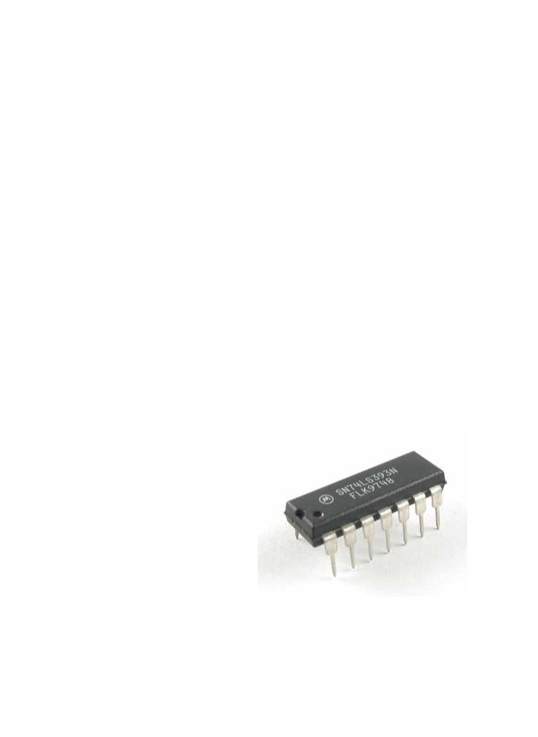 Generic IC 74LS393 16-Pin DIP Package 