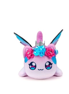 Y&D Cute Cat Meemeows Plushies Meemeows  and Demon Cat Plushie Cat Food Plushies Cat Mee Meow Anime Cartoon Cat Stuffed Figure Toy Plush Pillow Gift for Fans Kids (Butterfly Cat)  - Image 2