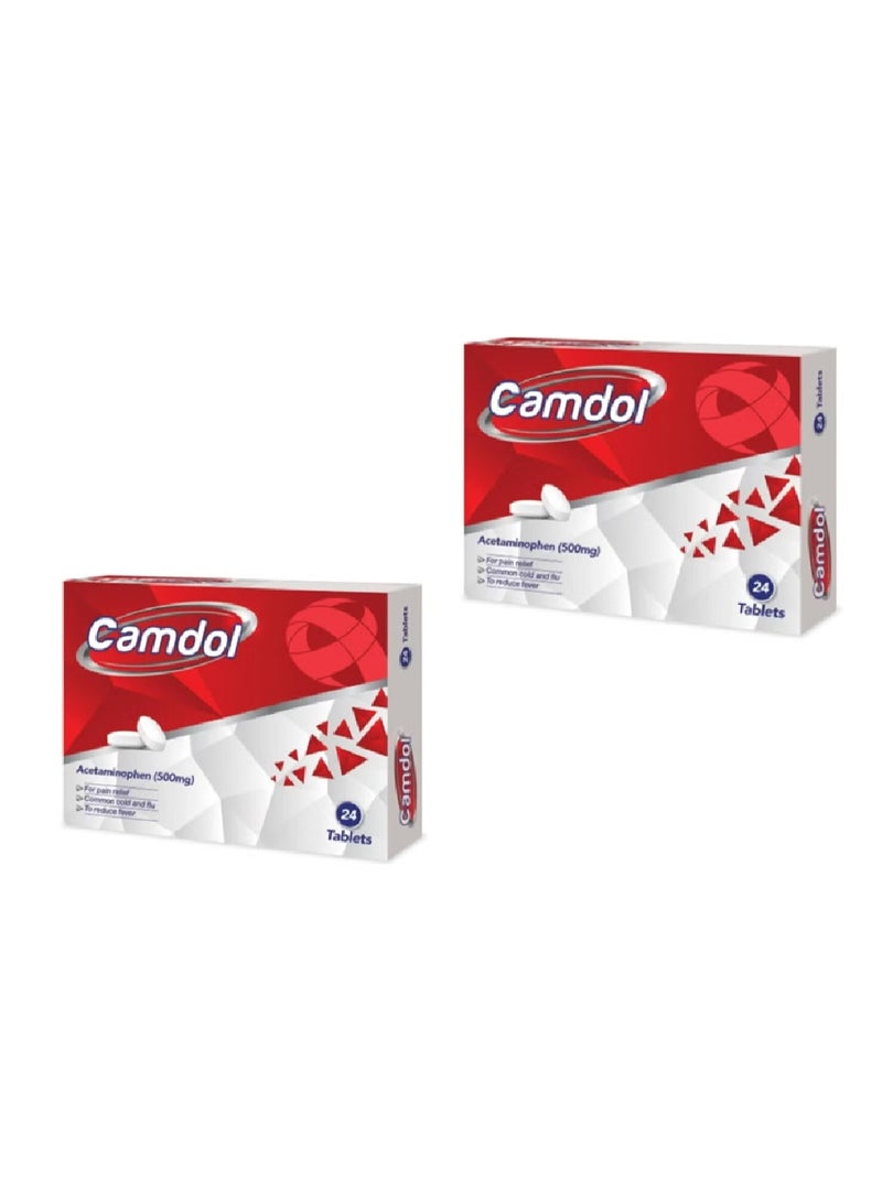 500Mg Tablets 24S Twin Pack
