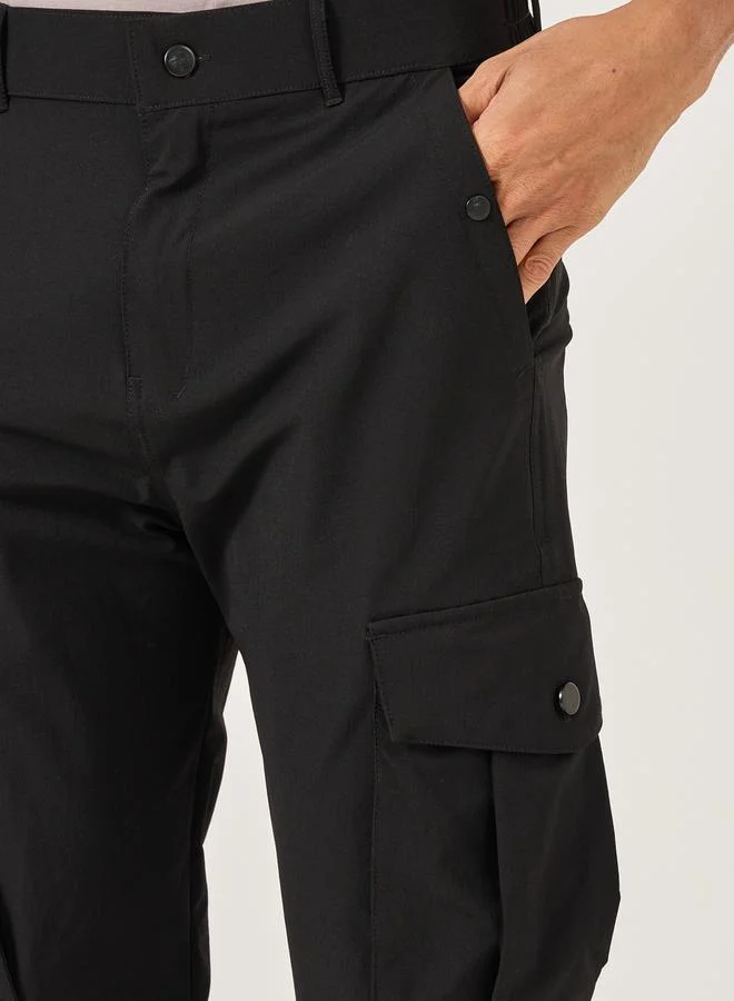 Fort Collins Fort Collins Mid Rise Straight Fit Track Pant with Drawstring