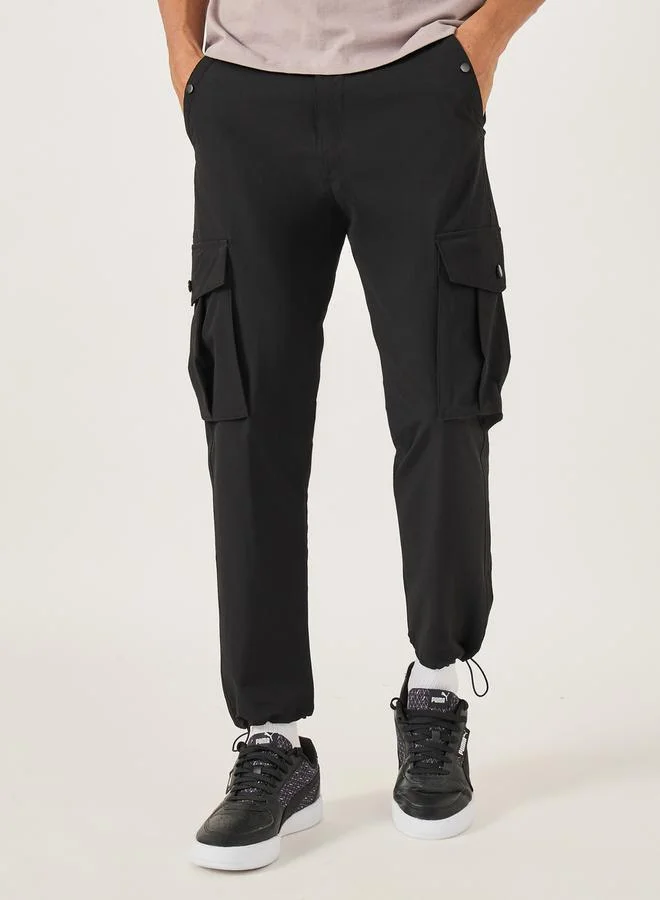 Fort Collins Fort Collins Mid Rise Straight Fit Track Pant with Drawstring