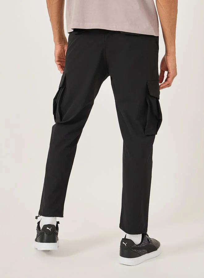 Fort Collins Fort Collins Mid Rise Straight Fit Track Pant with Drawstring