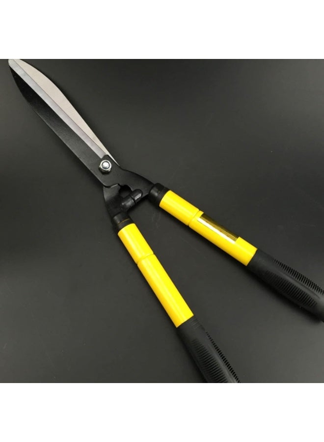 FIXER Garden Hedge Shears 56cm Gardening Tools, Hedge Shears Shock Absorbing Bumper Aluminum Handles for Manual Hedge Clippers with Comfort Cushioned Grips. Garden Scissor 56cm - Image 3