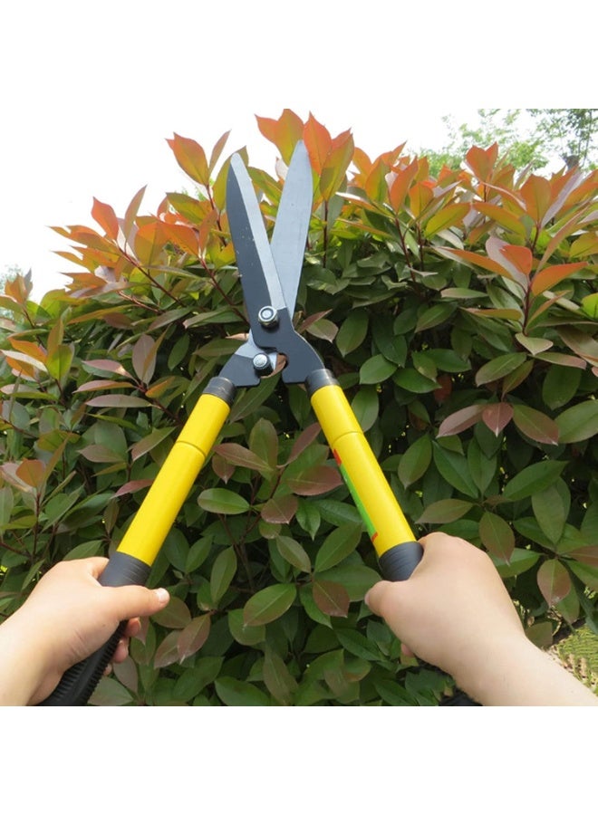 FIXER Garden Hedge Shears 56cm Gardening Tools, Hedge Shears Shock Absorbing Bumper Aluminum Handles for Manual Hedge Clippers with Comfort Cushioned Grips. Garden Scissor 56cm - Image 4