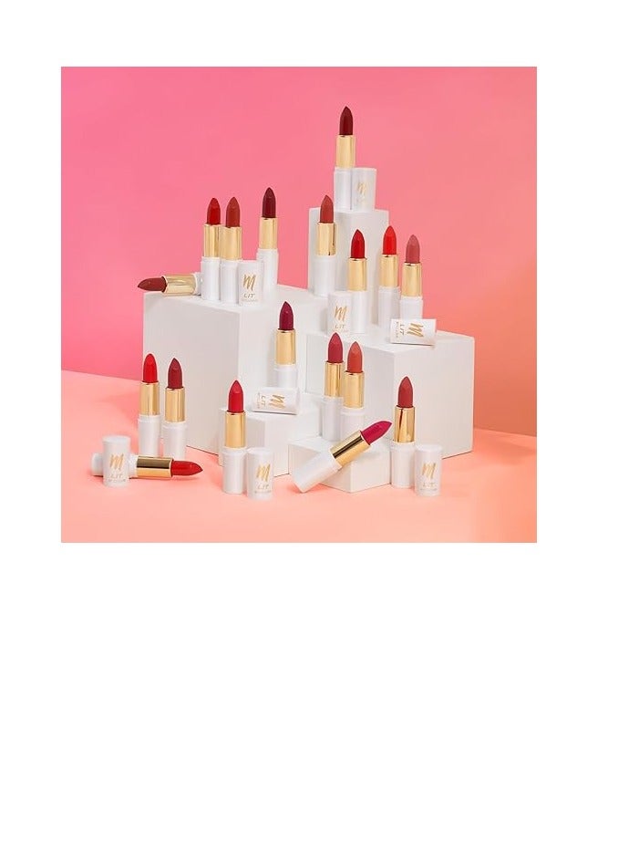 MyGlamm Moist Matte Lipstick  Magenta Purple Shade Long Lasting  Pigmented  Hydrating Lipstick with Moringa Oil and Vitamin E  4.2g - Image 5