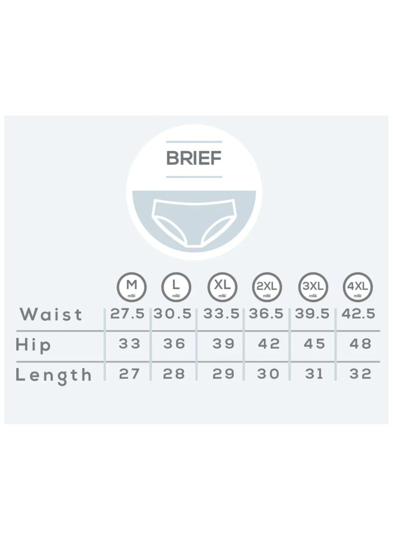 Kalia - Pack of 3 Printed Cotton Brief Panties Underwear for Women - Image 1