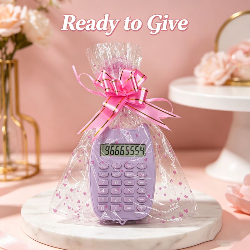 Purple Cat Ears Calculator With Gift Packaging Set Back To School Unstable Birthday Present For Cat Lovers - Image 2