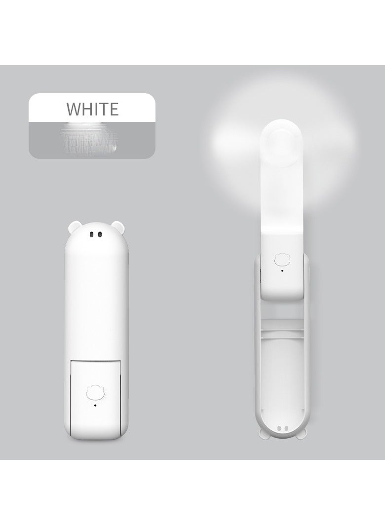 إسكدنيا مروحة صغيرة محمولة باليد، مروحة محمولة باليد 3 في 1، مروحة صغيرة محمولة، مروحة صغيرة محمولة، مروحة تعمل بالبطارية 【12-19 ساعة عمل】، شيء جيد لا بد من اقتنائه للسفر والصيف - Image 1