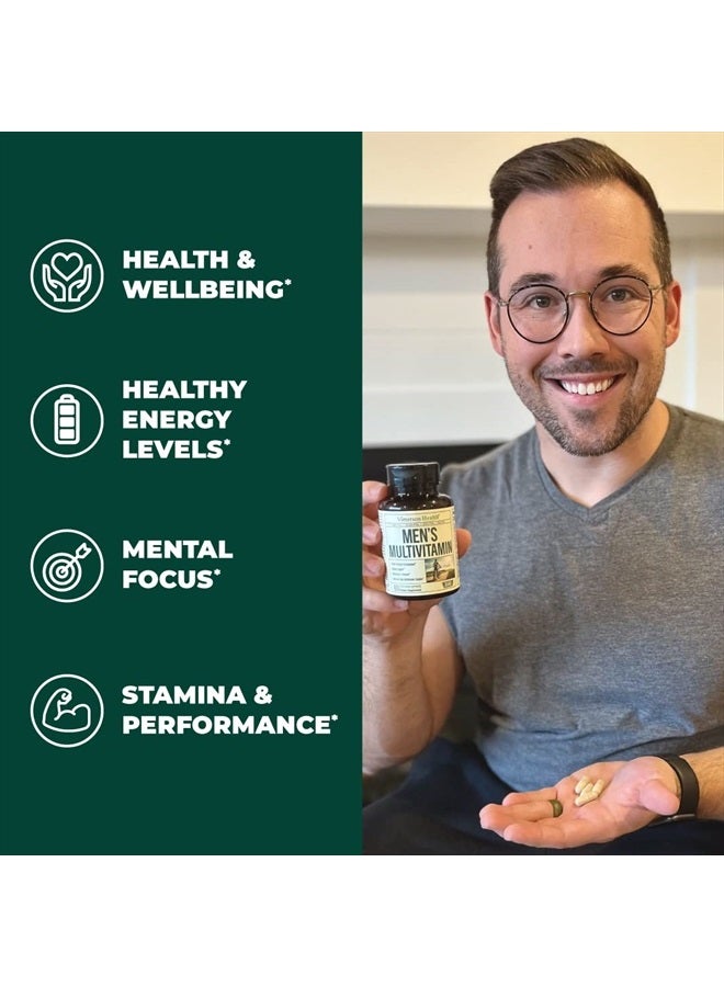 Vimerson Health Multivitamin for Men - Daily Men's Multivitamins & Multiminerals Supplement for Energy, Focus and Performance. Mens Vitamins A, C, D, E & B12, Zinc, Calcium, Magnesium & More. 30 Days of Multi Vitamin - Image 3