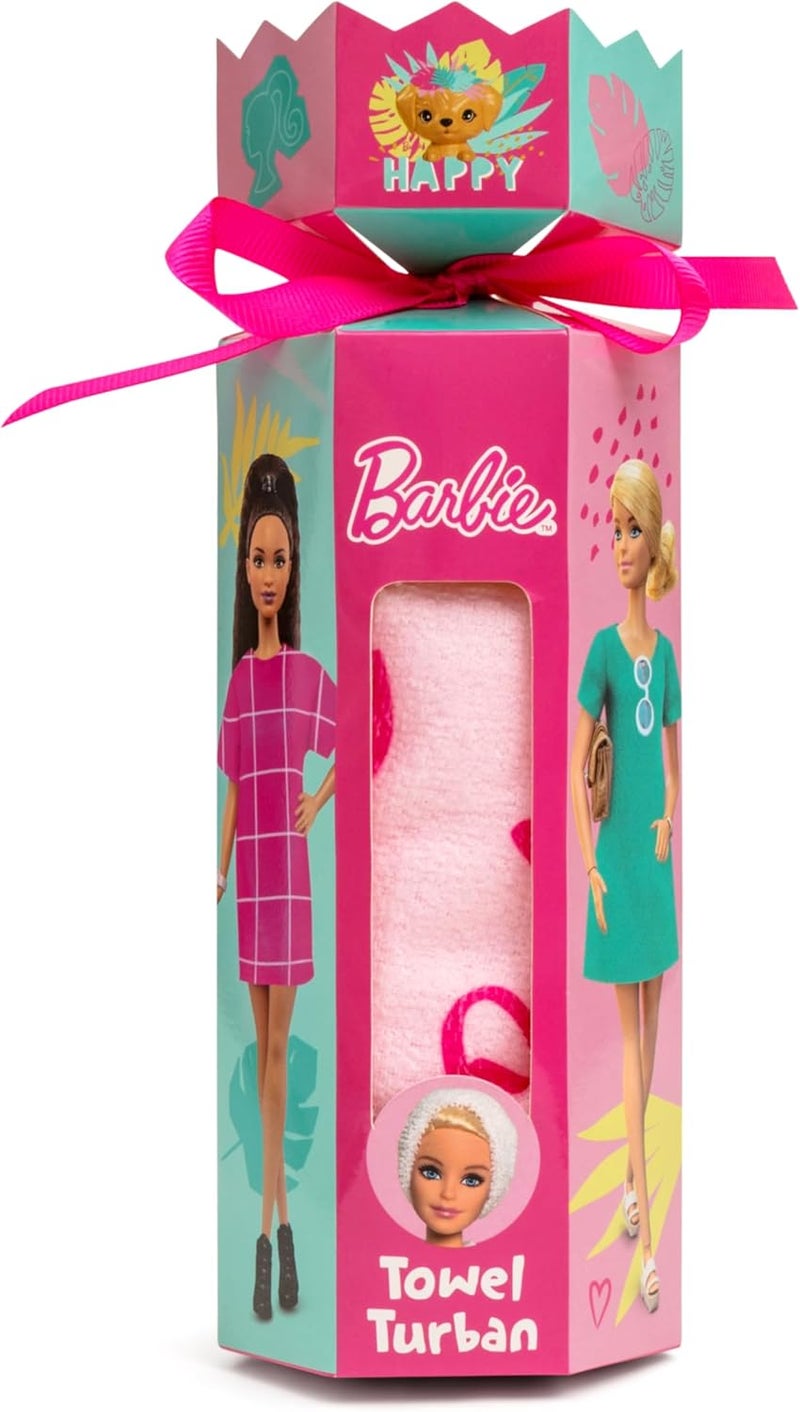 Barbie Children's Hair Towel Turban/Towel Wrap - Gift Set - Microfiber - Quickdry Multi-price design picks - Image 2