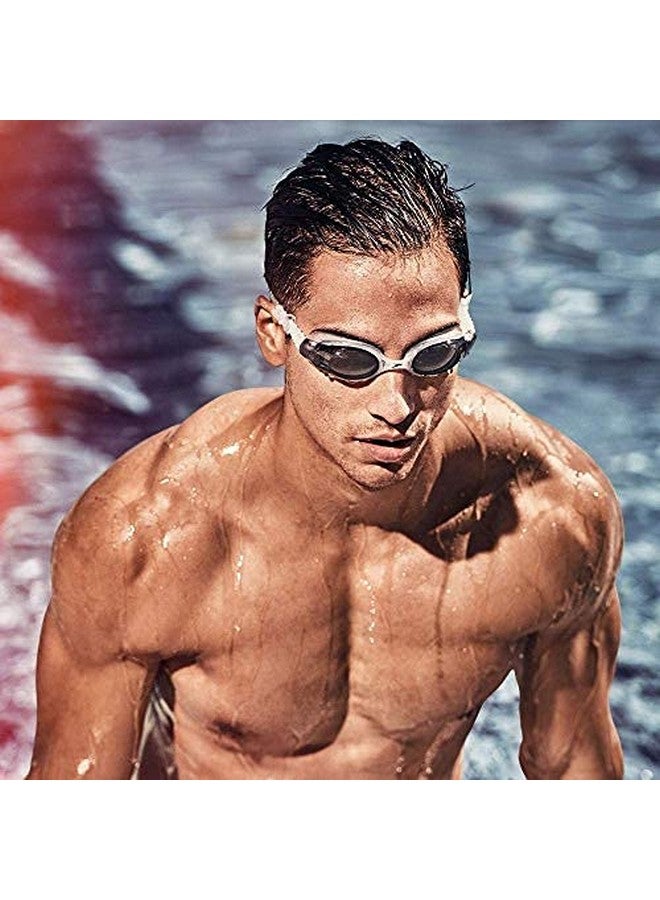 speedo نظارات سباحة للبالغين غير محددة الجنس هيدروسيتى ، مرايا رمادية - Image 5