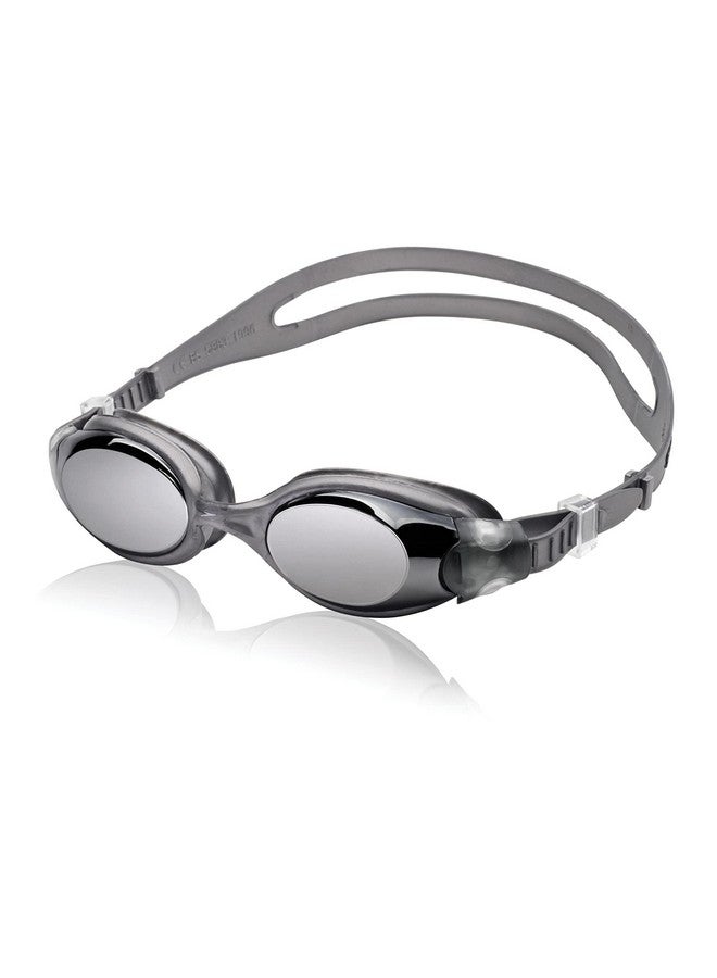 speedo نظارات سباحة للبالغين غير محددة الجنس هيدروسيتى ، مرايا رمادية - Image 2