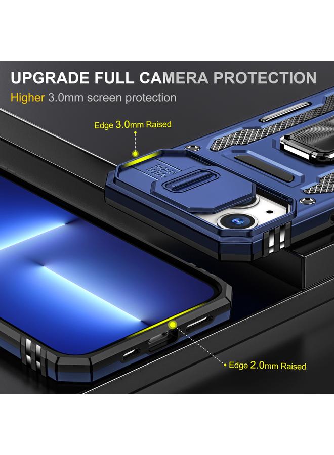 Zaboon Case For iPhone 13 Armor PC + TPU Camera Shield Phone Case - Image 3