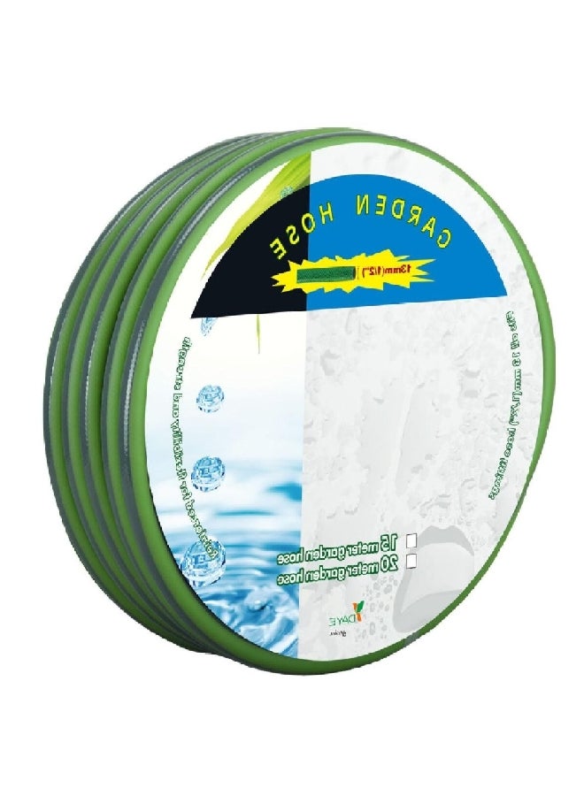 DAYE UV and Abrasion Resistant Flexible Garden Hose Green 20 m 1/2 DY5130 AZURITE(石青) - Image 2
