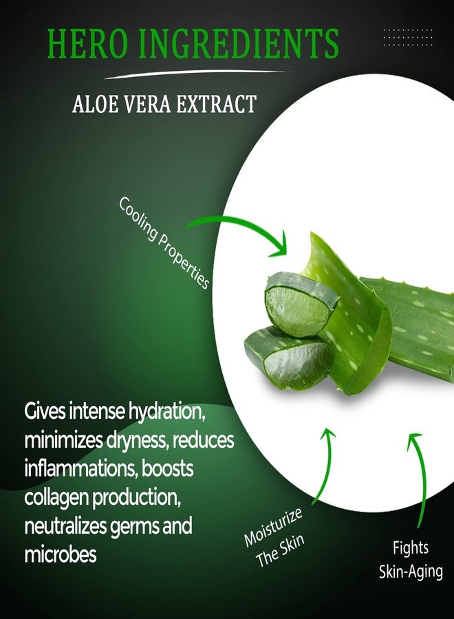 Luvyh Aloe Vera Gel for Face & Hair for Women & Men's |Sunburn |Moisturize and Sooth Glowing Skin | Rashes | Glowing and Radiant Skin | Hydrating Gel Relieves Itchy & Irritated Skin | Suitable for all skin Types-100 Gm - Image 4