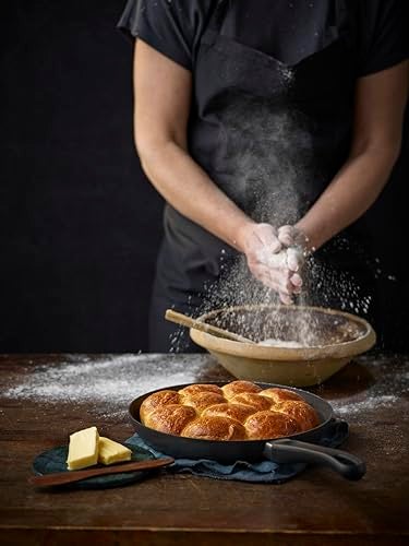 Scanpan Classic 9.5 inch Nonstick Fry Pan – Compatible with Gas and Electric Stovetops, Metal Utensil Safe, Oven Safe to 500°F, Dishwasher Safe, Black - Image 4