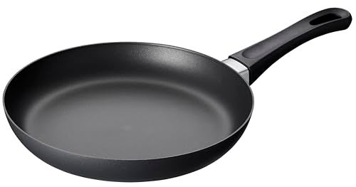 Scanpan Classic 9.5 inch Nonstick Fry Pan – Compatible with Gas and Electric Stovetops, Metal Utensil Safe, Oven Safe to 500°F, Dishwasher Safe, Black - Image 1