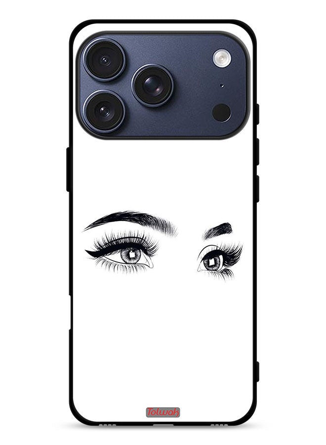 Tolwak Apple iPhone 17 Pro Protective Case Cover Eyes Art - Image 1