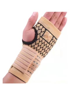 Generic Pair Elasticity Wrist Bandage Support Sportswear Arthritis Band Belt  - Image 1