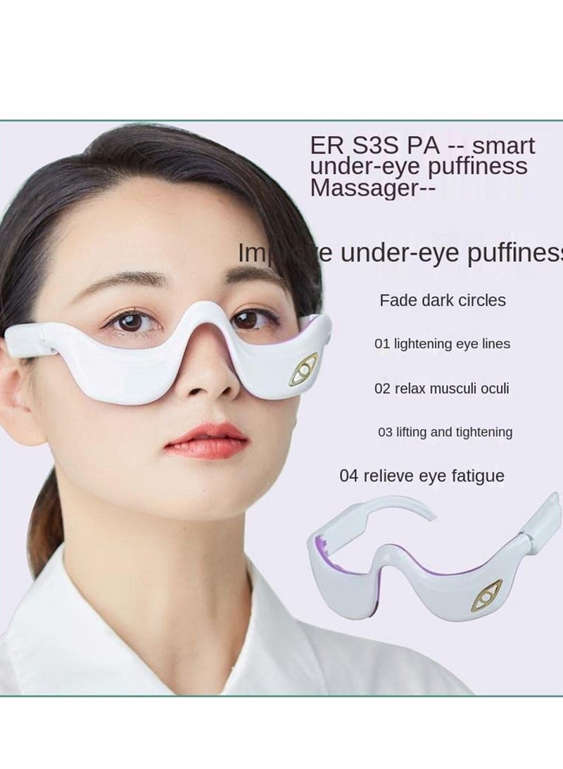 Heated Eye Massager for Migraine Relief & Relaxation, Reduces Dark Circles & Strain, Perfect Gift for Men & Women - Image 4