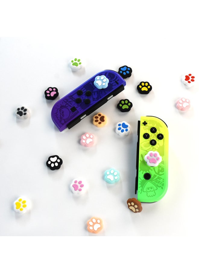 Generic Switch Rocker Cap NS/Lite Rocker Cap Button Cap Joycon Gamepad Silicone Cap Protective Cap-Product Color:8  - Image 4