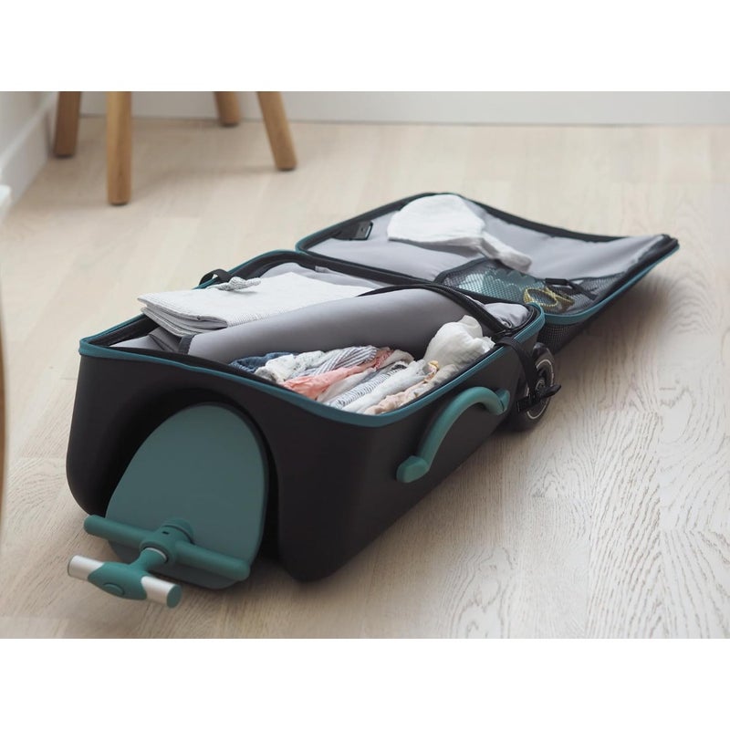 , 2-in-1 Cabina, Suitcase with a Seat for,Aged 4 and Above, Expandable Large Opening Capacity 22 L, Multiple Compartments Practical and Handy Luggage Eazy - Image 3
