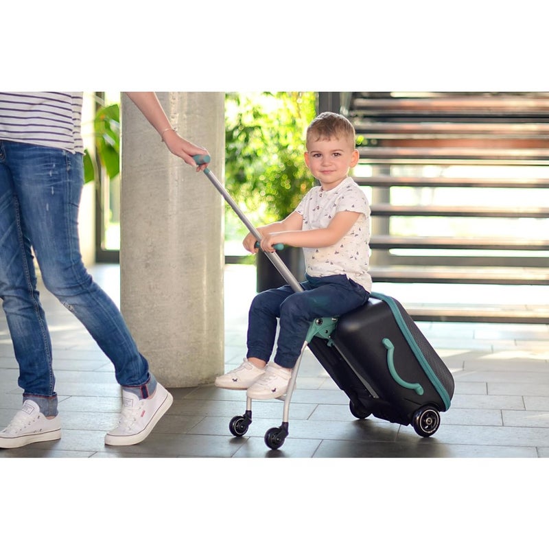 , 2-in-1 Cabina, Suitcase with a Seat for,Aged 4 and Above, Expandable Large Opening Capacity 22 L, Multiple Compartments Practical and Handy Luggage Eazy - Image 5