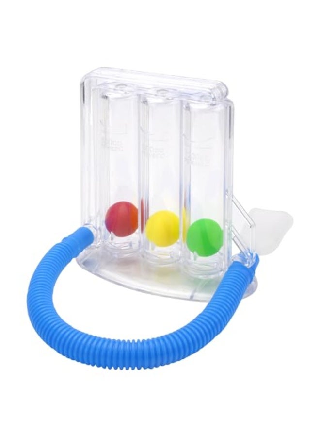Generic VOSSOT 3-Chamber Breathing Trainer System Breath Trainer Lung Trainer, Chamber Breathing Exercise Device for Lung Function and Speech Therapy Breath Trainer for Speech Therapy, Occupational Therapy, - Image 1