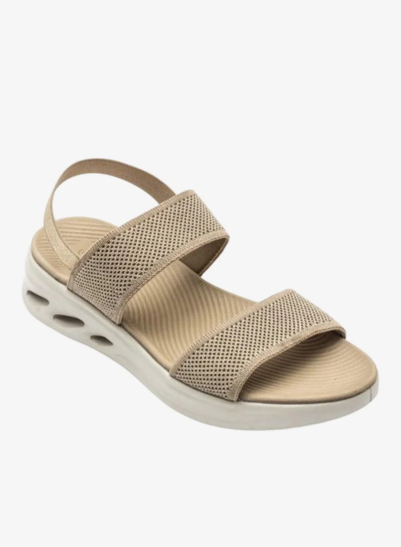 لو كونفورت صنادل بنقوش مع حزام خلفي