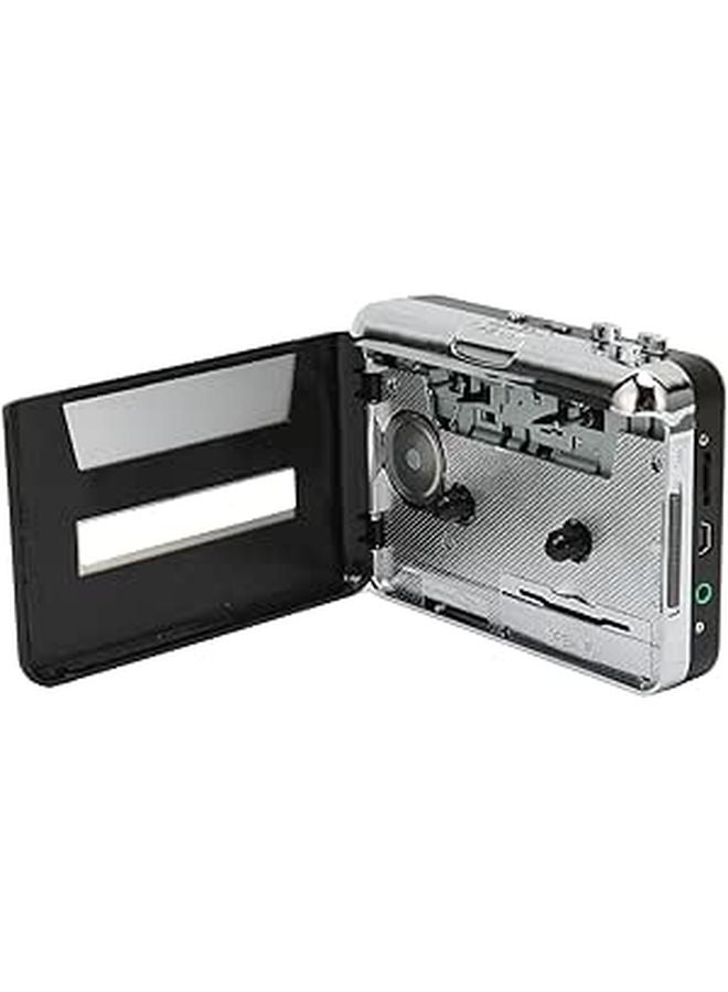 Portable Cassette MP3 Player USB Player Lightweight Design for Travel Computers PC - Image 1