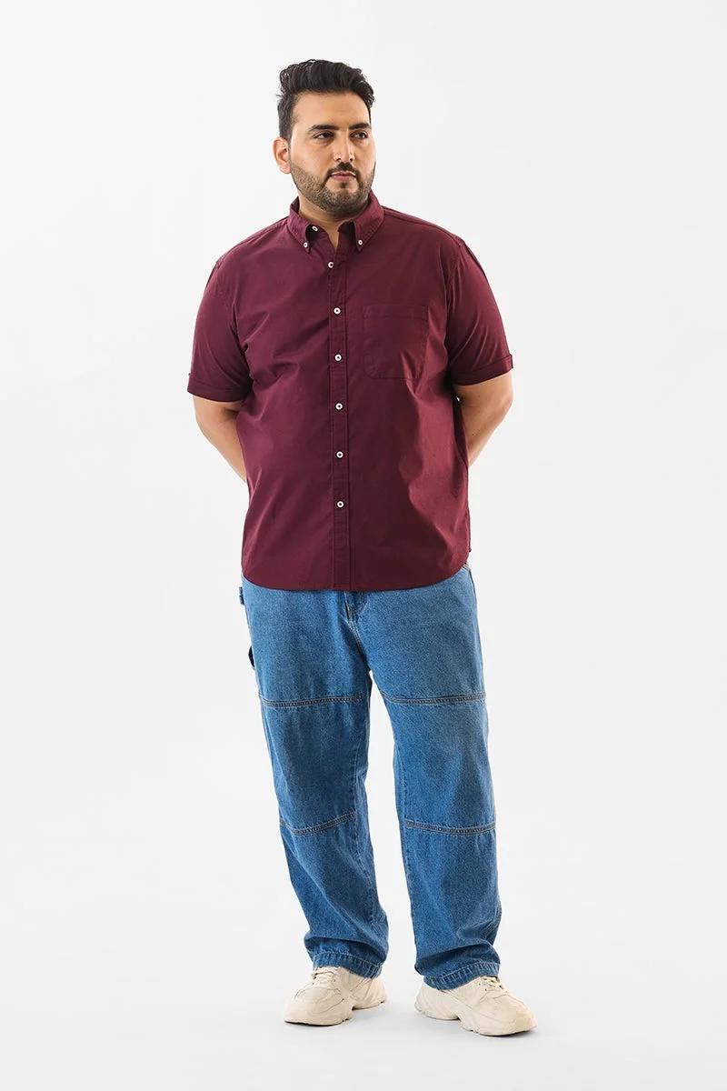 SNITCH Regular Fit Stretch Plus Size Shirt