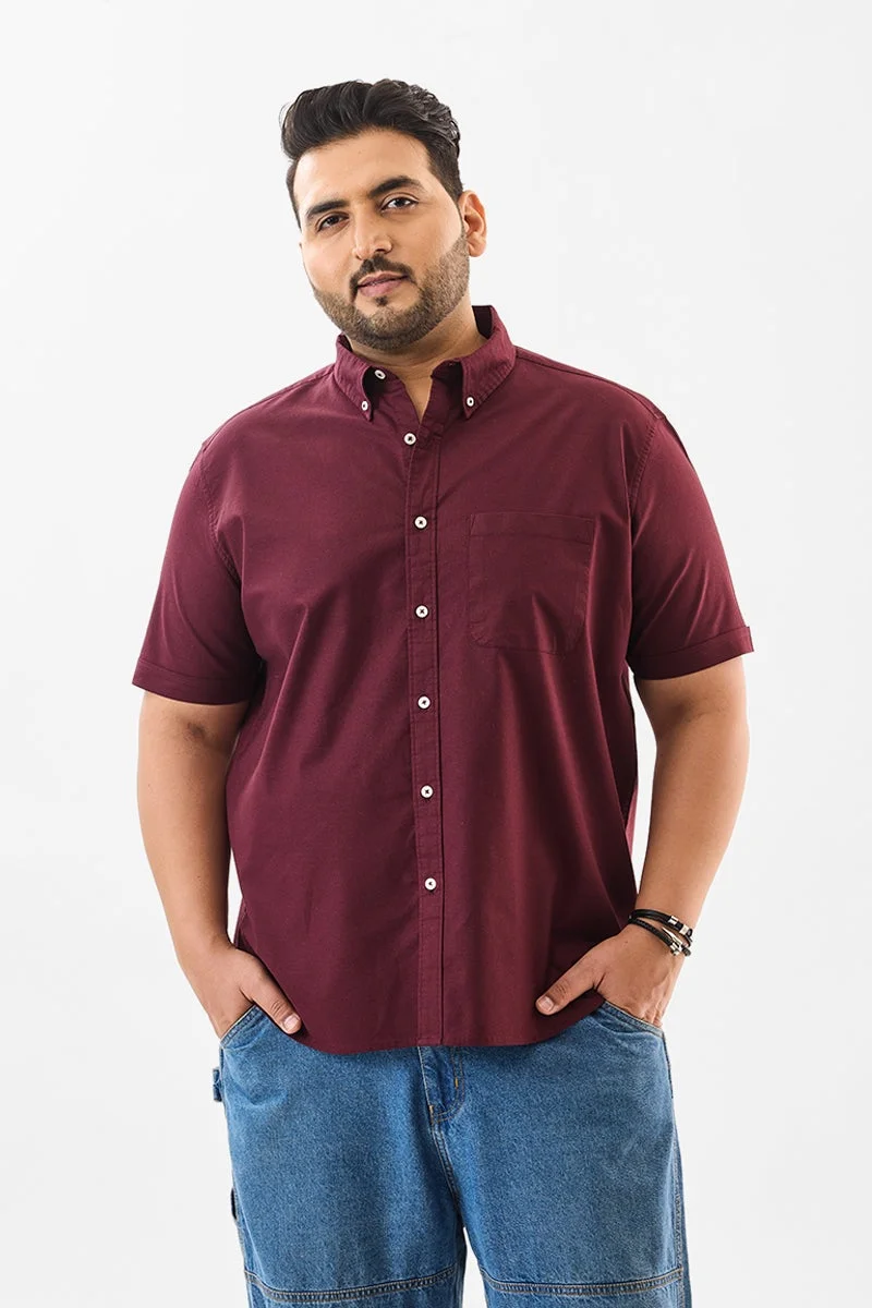 SNITCH Regular Fit Stretch Plus Size Shirt