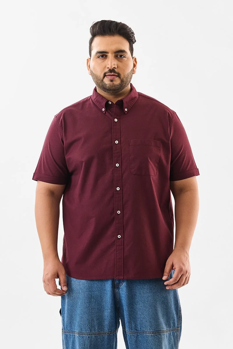 SNITCH Regular Fit Stretch Plus Size Shirt