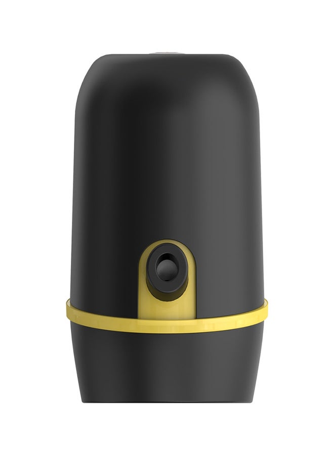 SONASHI Rechargeable Water Dispenser Pump with USB Charging  Wireless Model with One Button Control and LED Indicator  Suitable for 15 Gallon Bottle  Dispenser Pump for Office and Home SWP-55 Black/Yellow - Image 4