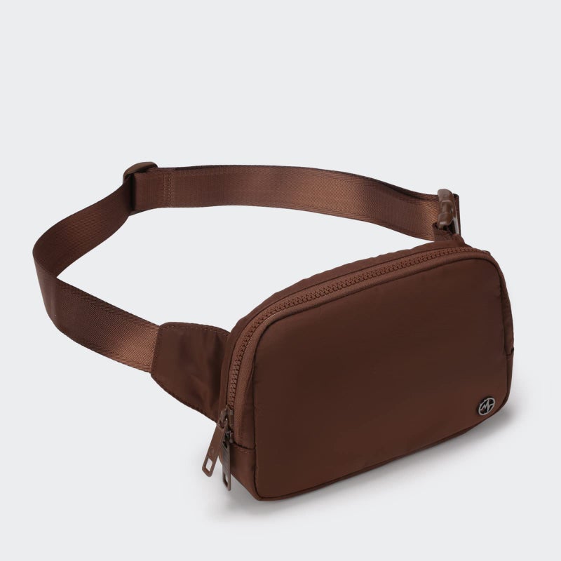 Pander Belt Bag Large 2L, Nylon Fanny Pack Purse for Women and Men with Adjustable Strap, Coca Mocha - Image 3