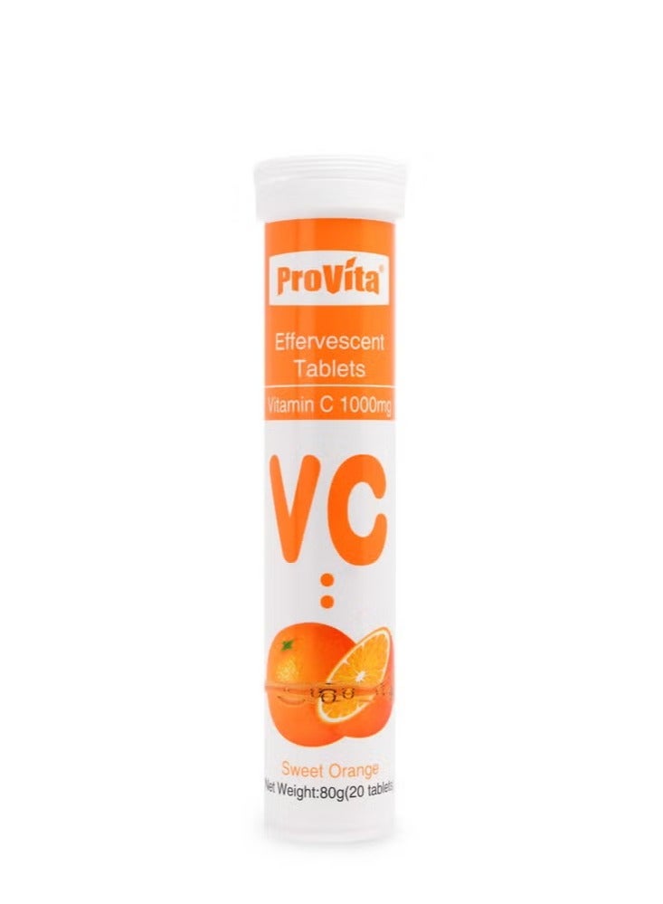 PROVITA VITAMIN C 1000 MG 20 EFFERVESCENT TABLETS - Image 3