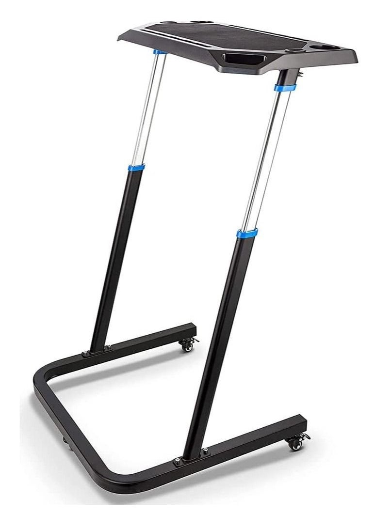 Cool Baby Style - COOLBABY Bike Trainer - Adjustable Height Cycling Exercise Machine with Non-Slip Surface and Tool Slots - Lockable Wheels - Image 1
